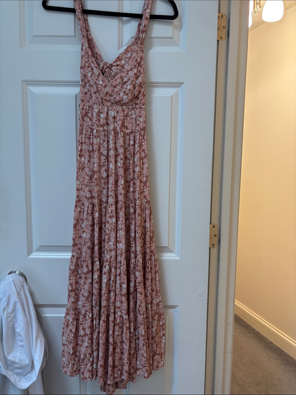 Dress Forum Dusty Rose Floral Maxi Dress